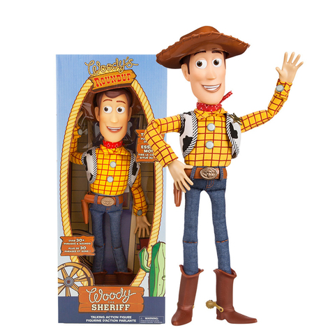 Figuras de acción de Disney Pixar para niños, muñecos articulados de 40CM, Toy Story, Woody, Jessie, regalo de cumpleaños ► Foto 1/6