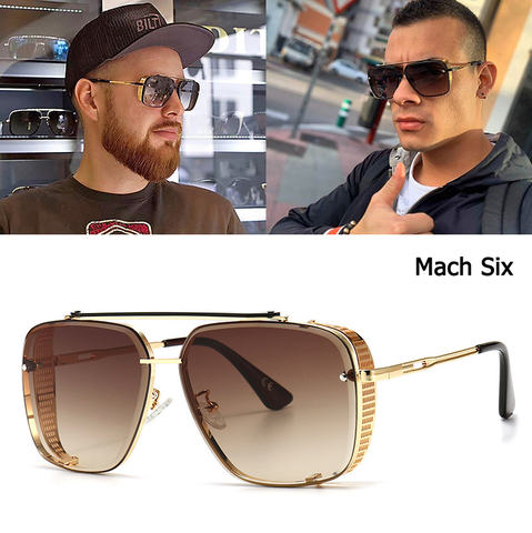 JackJad-gafas De Sol De edición limitada, lentes De Sol a la moda, Estilo Vintage, escudo lateral, diseño De marca, 2022 ► Foto 1/6