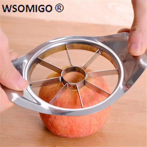 Accesorios de cocina, rebanador de Cortador De Manzana De Acero Inoxidable, herramienta para frutas y verduras, utensilio de cocina, accesorios, C ► Foto 1/6