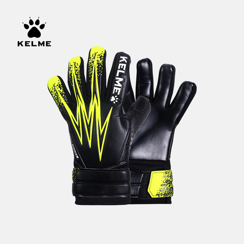 KELME-guantes de portero de fútbol para niños, espuma de látex, para entrenamiento profesional, protector para guardar dedos, 5 unidades ► Foto 1/6