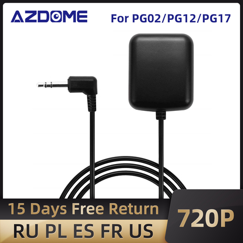 AZDOME-módulo GPS para espejo, cámara de salpicadero, PG02 / PG12/PG17, DVR, Dashcam, 1,5 m ► Foto 1/4