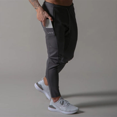 Corriendo pantalones de chándal de los hombres pantalones de algodón culturismo Tracpants Deporte Pantalón de entrenamiento hombre gimnasio Fitness Jogging ropa deportiva ► Foto 1/6