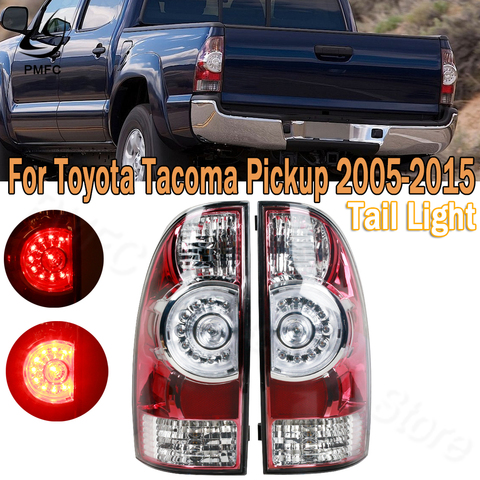 PMFC trasera LED lámpara de freno señal de giro trasera luces para Toyota Tacoma camioneta 2005, 2006, 2007, 2008-2015, 8156004160 de 8155004150 ► Foto 1/6
