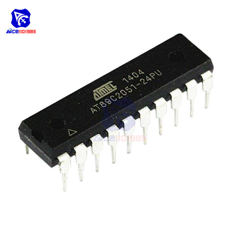 Diymore-Chips CI AT89C2051-24PU, microcontrolador, circuitos integrados originales, AT89C2051 DIP-20 ► Foto 1/1