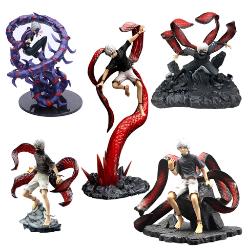 Figura de acción de Tokyo Ghoul Kaneki Ken ciempiés Tail, colección de estatuas de batalla, modelo de PVC22-40CM, decoración de escritorio, juguete Figma ► Foto 1/6