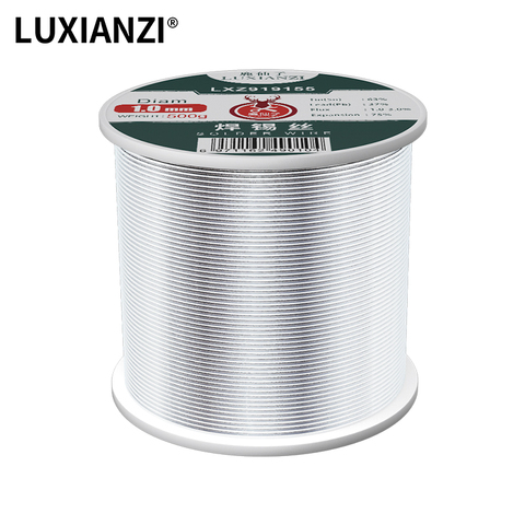 LUXIANZI-Alambre de soldadura de alta pureza, herramienta de soldadura electrónica de estaño 500, 63/37g, núcleo de colofonia, 0,5/0,6/0,8/1,0/1,2/2,0mm ► Foto 1/5