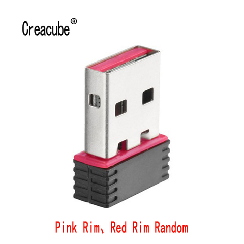 Creacube 150M USB Wifi del adaptador del receptor de la red de la tarjeta de 150mbps Mini Usb-USB Dongle inalámbrico Wi-Fi para PC Win 10 ► Foto 1/6