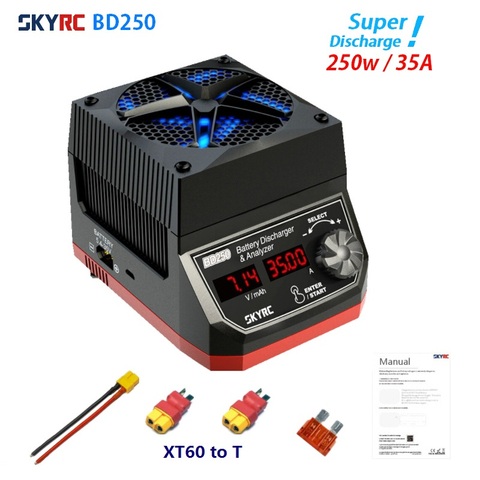 SKYRC BD250 250W 35A LiPo/LiHV/NiMH descargador de batería y analizador ► Foto 1/5