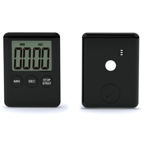 Pantalla Digital LCD súper fino para cocina, temporizador cuadrado de cocina, alarma con cuenta atrás, reloj con imán, 7 colores, nuevo, 1 unidad ► Foto 1/6