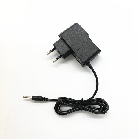 Adaptador de fuente de alimentación de CA 100-240V a CC 6V 1A cargador y Audio AUX 3,5 para máquina de coser electrónica de mano conveniente ► Foto 1/3