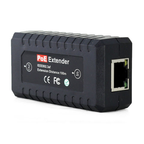 Extensor PoE IEEE802.3af para cámara cctv IP, extensor de distancia de transmisión, 120 metros, novedad, 1 Uds. ► Foto 1/6