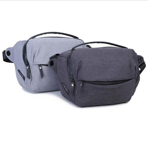 Bolso de cámara impermeable para hombre y mujer, bandolera de almacenamiento a la moda, de nailon, para hombro, para viaje al aire libre, funda para cámara ► Foto 1/6