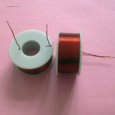 Inductancia de 2MH 1.8MH 1.7MH 1.6MH 1.5MH de cable de 0,8 MM de diámetro hueco esqueleto Inductor ► Foto 1/2