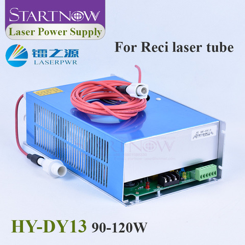 HY-DY13 100 W CO2 láser fuente de alimentación para Reci V4 Z4 W4 S4 tubo de 110 V/220 V para la máquina de corte por grabado láser, un año de garantía ► Foto 1/6