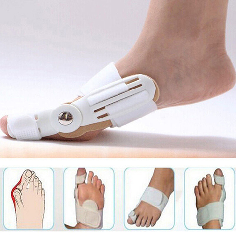 Gran oferta juanete férula gran Corrector para dedo del pie enderezadora Hallux Valgus dolor en el pie de día y noche de corrección cuidado de los pies herramienta de 1PC ► Foto 1/6