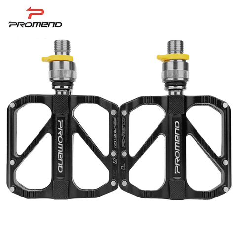 PROMEND-Pedal ultraligero para bicicleta de carretera, de aleación de aluminio, antideslizante, de liberación rápida, 3 rodamientos, piezas para Vtt ► Foto 1/6