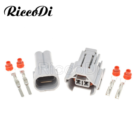 1/5/10/20 Kit de 2 vías mujer hombre metanol conversión conector de cable 6189-0060 para 6180-2405 Nippon Denso inyector de combustible ► Foto 1/3