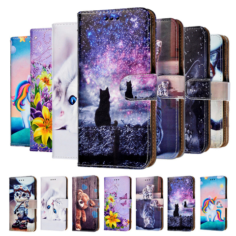 Funda de cuero con tapa para Huawei P9 Lite, funda trasera suave de TPU para Huawei P9 Lite 2016 vns-l21, vns-l31 ► Foto 1/6