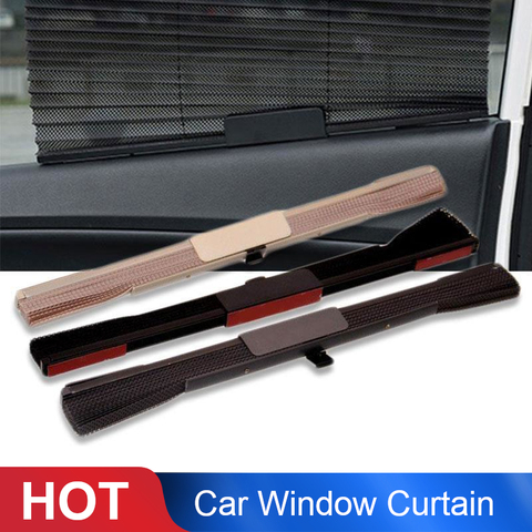 Car Auto retráctil ventana lateral sol visera parasol ciego malla ► Foto 1/6