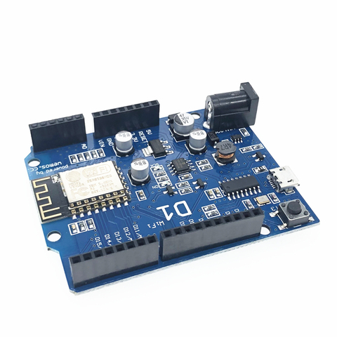 Electrónica Inteligente de escudo wifi para arduino uno, accesorio con base uno, ESP-12E, D1, WiFi, ESP8266, Micro IDE, ESP8266 ► Foto 1/4