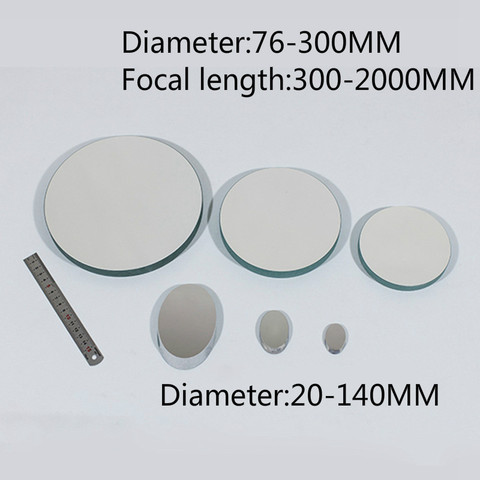 Espejo newtoniano hecho a mano, lentes prismáticos astronómicos de gran apertura, tamaño de 76mm-203mm, espejo reflectante de cristal ► Foto 1/6