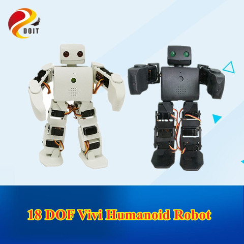 DOIT ViVi Robot humanoide Plen2 Compatible con Arduino 3D código abierto impresora plen 2 para DIY Robot graduación enseñanza juguete ► Foto 1/6