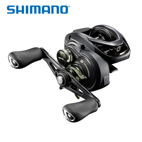 SHIMANO-disco Curado MGL70HG 70XG 71HG 71XG, Ratio de engranaje 7,4: 1 8,1: 1, carrete de Metal MGL, carrete de Pesca de casting de perfil bajo para agua salada, novedad ► Foto 1/4