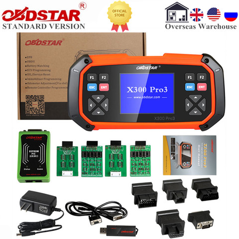 OBDSTAR X300 PRO3 Key configuración estándar maestro odómetro inmóvil ajuste EEPROM para Toyota G & H Chip todas las llaves perdidas ► Foto 1/5