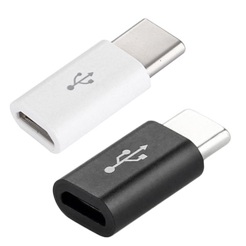 Adaptador USB tipo C a Micro USB, Cable de aleación Micro USB macho a tipo C hembra, convertidor de conector para teléfono y tableta, 5 uds. ► Foto 1/6