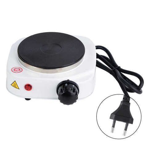 Mini estufa eléctrica placa de cocina caliente leche Agua Café Moka calefacción horno cocina electrodomésticos 500W 110V 220V ► Foto 1/6