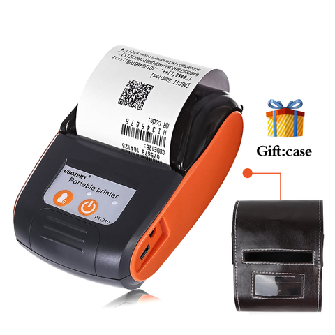 Mini impresora portátil inalámbrica de boleto del recibo de Bluetooth de  58mm para la impresora de la tienda de la máquina de Bill del teléfono para  la tienda - Historial de precios