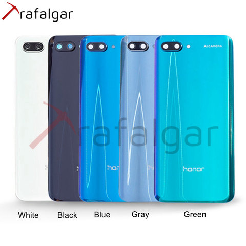 Funda de batería para Huawei Honor 10, cristal trasero, Panel de ventana trasero, carcasa de batería, Honor 10, lente de cámara ► Foto 1/6