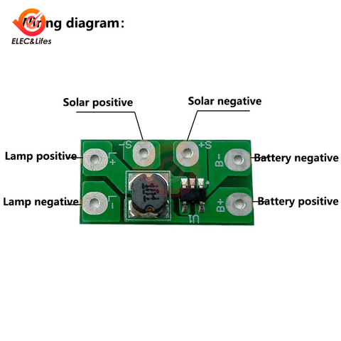 1,2 V Ni-MH batería de luz controlada constante brillo Solar lámpara enterrada Controlador Solar road stud Controlador de luz ► Foto 1/5