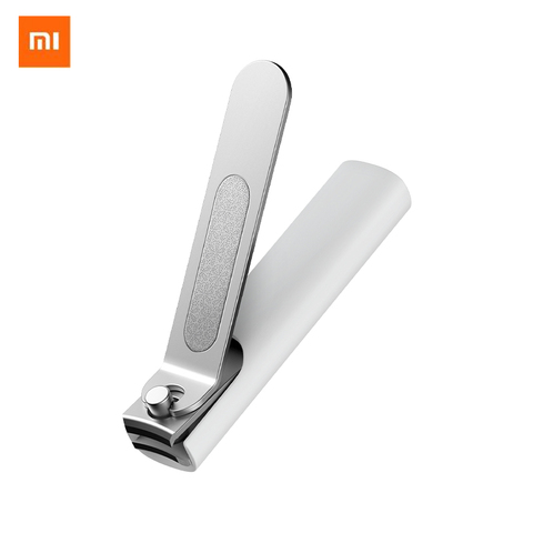 Xiaomi cortaúñas de acero inoxidable Mijia con cubierta antisalpicaduras recortadora cuidado de pedicura cortaúñas Lima profesional ► Foto 1/6