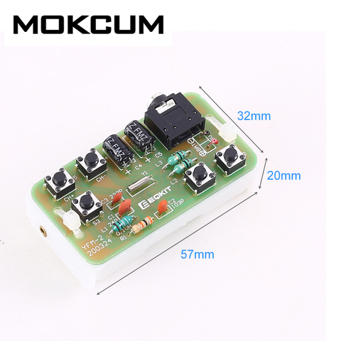 Kit de módulo de Radio Estéreo FM, receptor inalámbrico, ajustable, 76-108MHz, DC 3V ► Foto 1/6