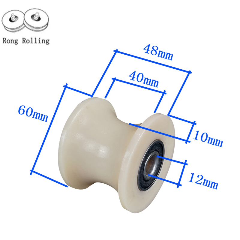 Rodillo Voladizo Nailon 4 1/2″ Para Puerta Corredera – PLUM_FITTINGS HD45R212R