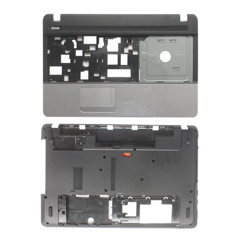 Nuevo caso de la cubierta para Acer Aspire E1-571 E1-571G E1-521 E1-531 Palmrest cubierta/cubierta de la base inferior AP0HJ000A00 AP0NN000100 ► Foto 1/6