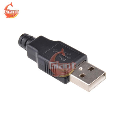 Conector de enchufe tipo A macho USB de 4 pines, puerto estándar, Conector de soldadura, PCB, tipo USB-A, gran oferta, 2022 ► Foto 1/6