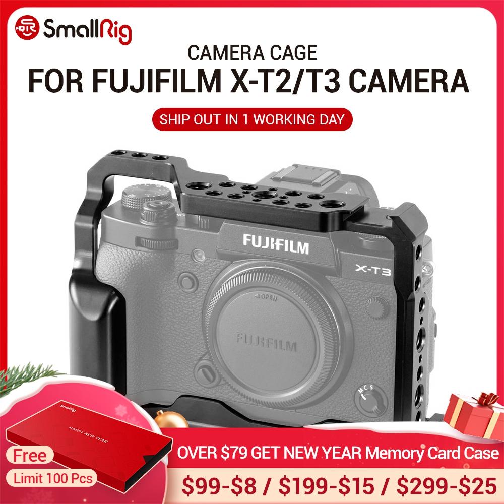 SmallRig DSLR Cámara jaula para Fujifilm X-T3 X T3 y X-T2 función de cámara con la OTAN carril mango envío gratis 2228 ► Foto 1/6