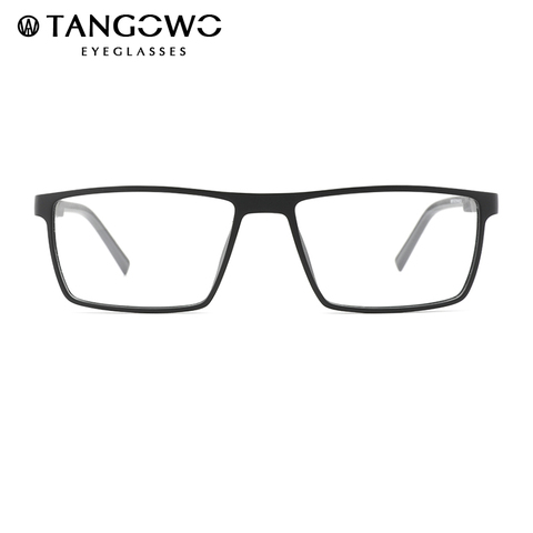 Montura TANGOWO TR90 para gafas de miopía, montura para hombres, gafas con estilo, gafas ópticas, gafas de prescripción para hombres, gafas transparentes ► Foto 1/6