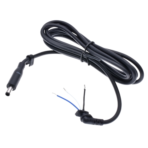 7,4x5,0mm Cable de alimentación conector Jack DC cargador adaptador enchufe Cable de alimentación para ordenador portátil HP DELL 1,2 M ► Foto 1/6