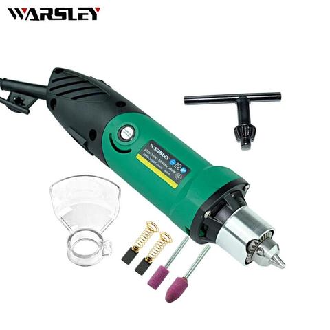 Minitaladro grabador Dremel de 480W, 3000rpm, 6mm, con 6 posiciones, velocidad Variable, herramientas de potencia rotativa eléctrica con eje Flexible ► Foto 1/6