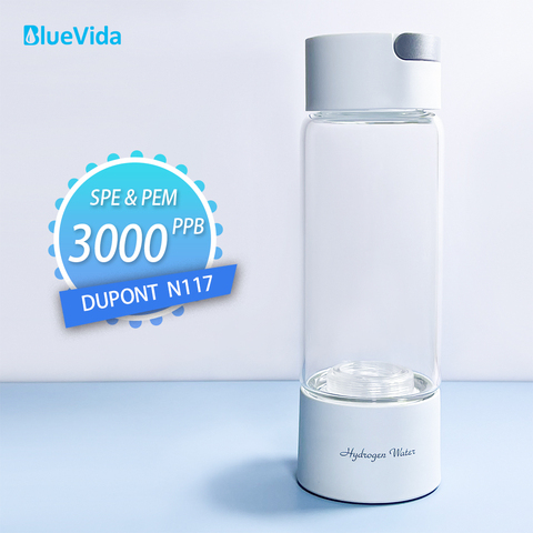 Generador de agua de Hidrógeno DE ALTO hidrógeno, dispositivo de inhalación de respiración, función de autolimpieza, 3000ppb, DuPont N117 SPE/PEM ► Foto 1/1