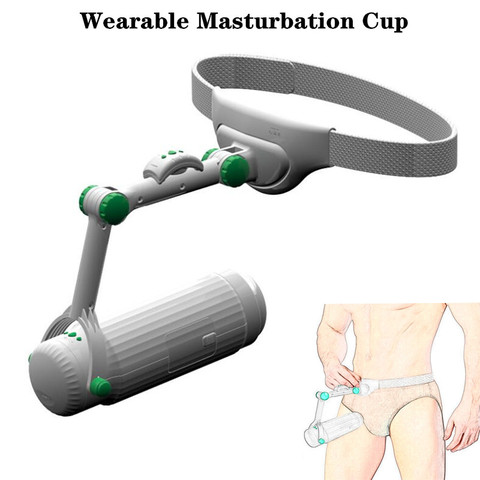 Taza para masturbación masculina, eléctrica, automática, portátil, masturbador de bolsillo, máquina de succión de vagina, vibrador potente, Juguetes sexuales para hombres ► Foto 1/1