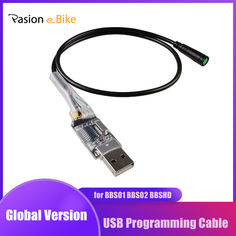 Cable de programación USB eBike para Bafang BBS02 BBSHD programación del motor personalización reprogramación BBS01 programa para Cable Bafang ► Foto 1/6