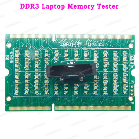 Tarjeta de prueba DDR4 DDR3, tarjeta de memoria RAM, ranura de memoria, LED, reparación de la placa base, analizador ► Foto 1/6