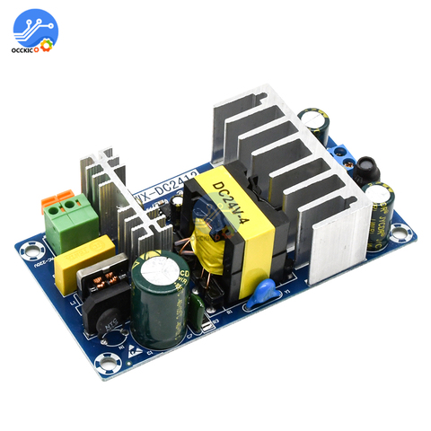 Módulo de fuente de alimentación CA 110v 220v a CC 24V 6A a 8A AC-DC, placa de alimentación conmutada 6A-8A 50HZ/60HZ 100W ► Foto 1/6