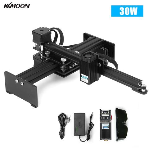 KKMOON-máquina de grabado láser portátil, 30W, para escritorio, bricolaje, logotipo, impresora de logotipos, área de trabajo de 170x200mm ► Foto 1/6