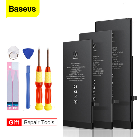 Baseus-Batería de repuesto Original para iPhone 6s 6 5s 5 5c 7 8 Plus, alta capacidad, Xs Max Xr ► Foto 1/6