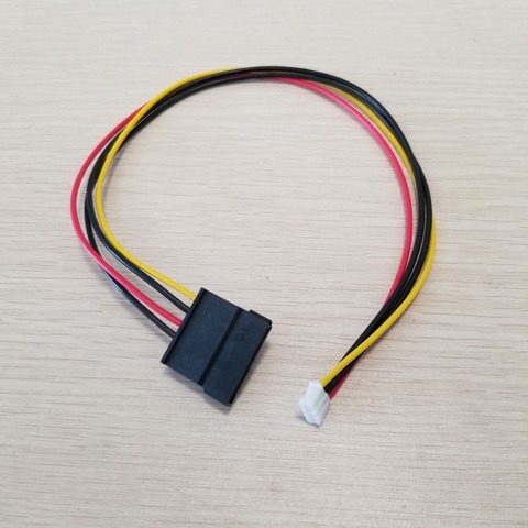 Cable de alimentación HDD SATA de tipo pequeño a 15Pin, Conector de PH de 2,0mm, 4 pines, 18awg, para PC Industrial todo en uno, PC HD y Mini PC DIY ► Foto 1/4